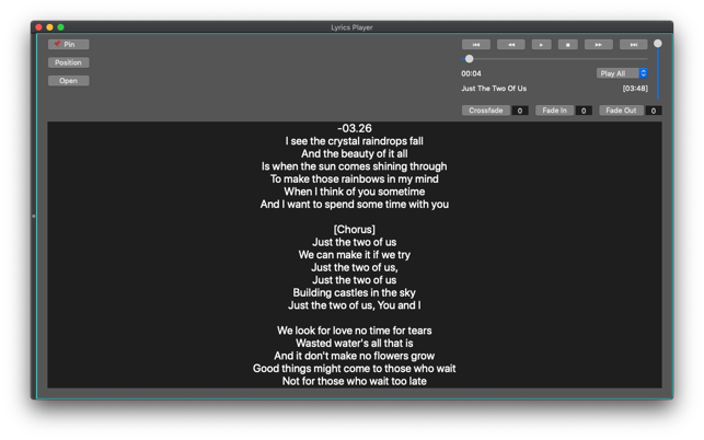 LyricsPlayer V1.4 MAC版
