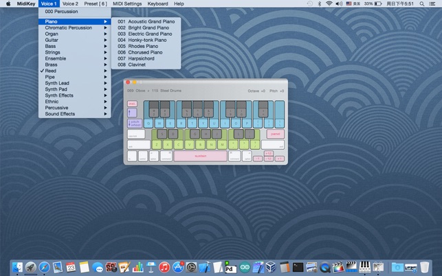 MidiKey V2.9 Mac版