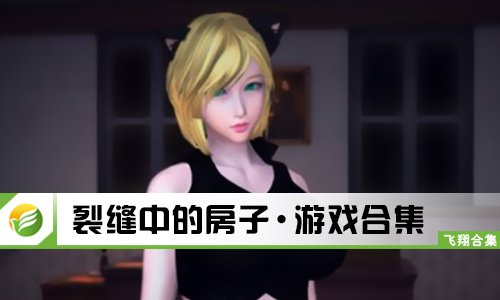 裂缝中的房子
