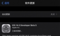 ƻIOS 14.5 Beta5һ