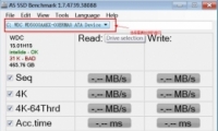 SSD̬Ӳٶȼ⹤as ssd benchmark ʹ÷