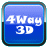 3D立体虚拟桌面(shock 4way 3d) V1.29 免费多语中文版