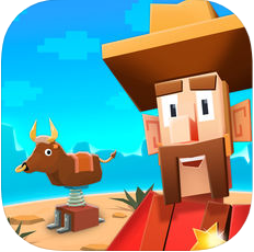 积木人训蛮牛(Blocky Bronco) V1.0 苹果版