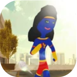 火柴人神奇女侠绳索英雄 V1.0 安卓版