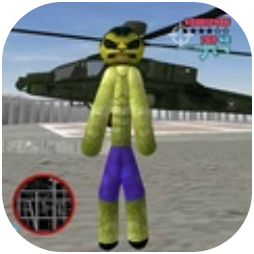 绿巨人火柴人绳索英雄 V1.0 安卓版