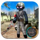 陆军火柴人绳索英雄 V1.0 安卓版