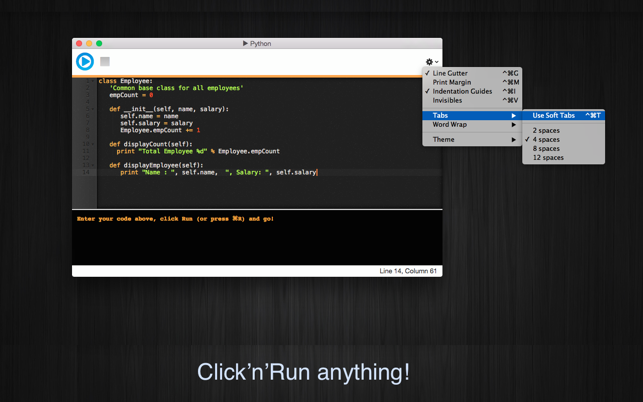 Run Python V1.0 Mac版