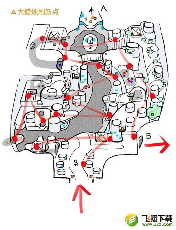 光遇雨林地图烛火路线是什么 雨林地图烛火路线一览