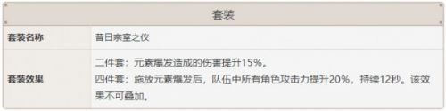 原神重云武器圣遗物选择 玩法思路介绍