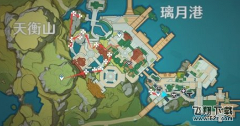 原神霓裳花在哪,原神霓裳花分布图,原神