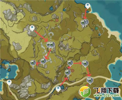 原神清心最佳采集路线一览