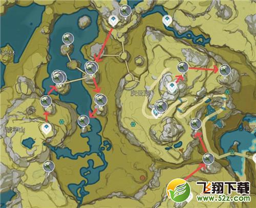 原神清心最佳采集路线一览