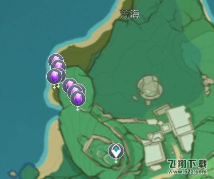 原神紫金块哪里多？紫金块采集位置分布图[多图]图片5