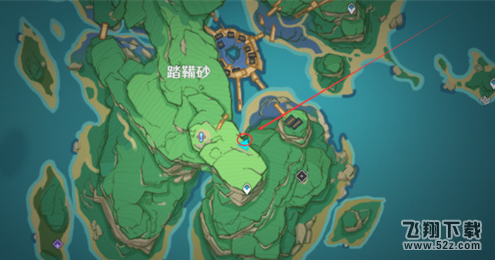 原神踏鞴砂三把钥匙位置