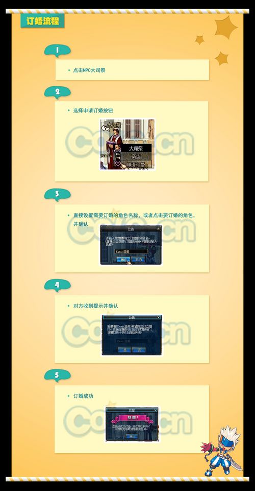 DNF结婚流程图
