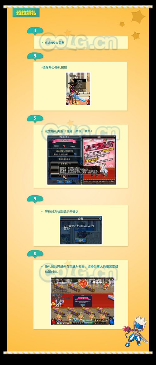 DNF结婚流程图