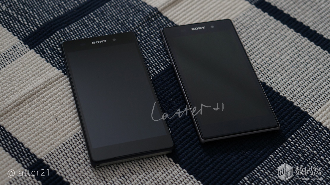 索尼Xperia Z1和索尼Xperia Z2外观对比 - 数码窝 - 1.jpg