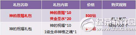 神曲充值好礼任你选活动 英灵大奖不落空4