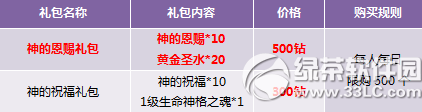 神曲消费大礼不错过活动 龙语者材料折扣来袭4