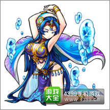怪物弹珠水精灵忒其拉