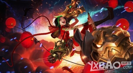 《LOL》神龙烈焰金克斯皮肤介绍