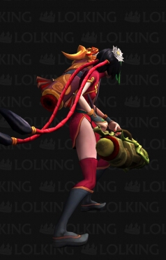 《LOL》神龙烈焰金克斯皮肤介绍