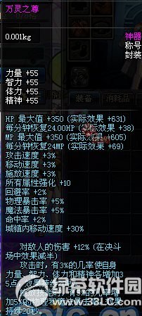 dnf万灵之尊怎么获得 dnf万灵之尊称号属性图1