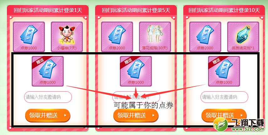 《QQ炫舞》新年回归我的点券我来定活动