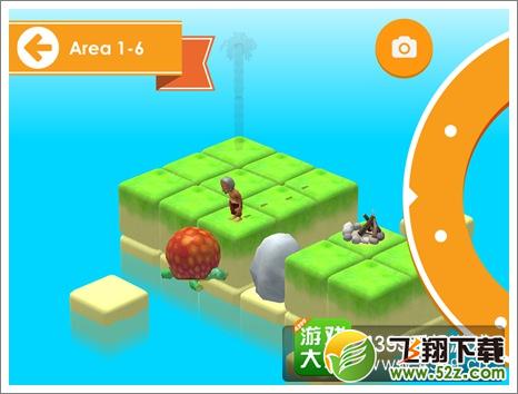荒岛原始人第1-6关攻略