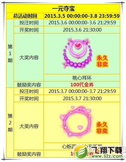 炫舞时代1元夺宝喜迎开学活动 零代价白拿非卖1