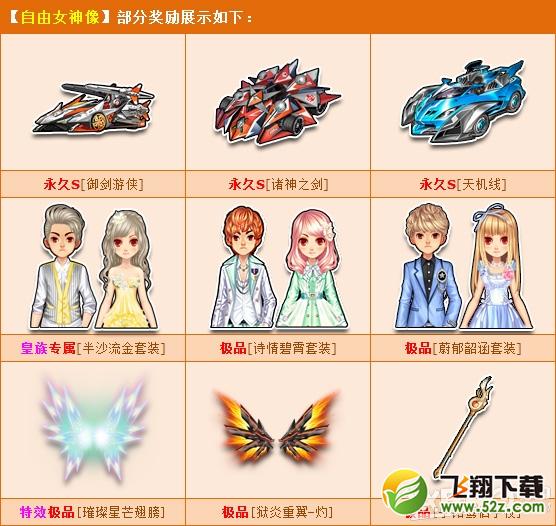 《QQ飞车》自由女神像限时购买活动介绍