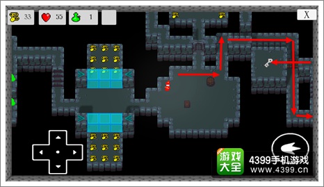 巫师迷宫前进方向