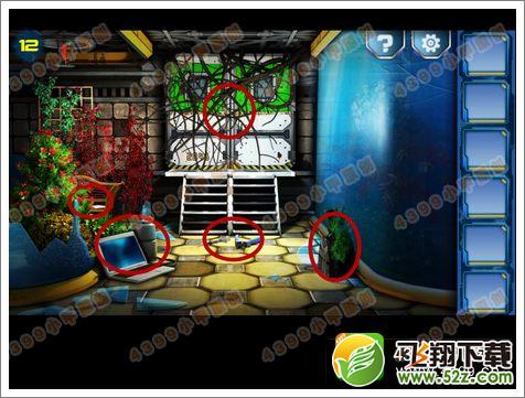 逃离2048（escape 2048）第12关攻略