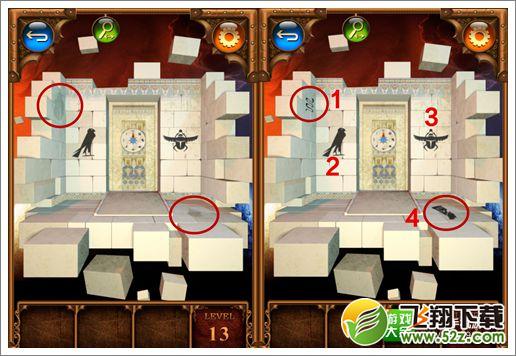 百层迷门 第十三关攻略图