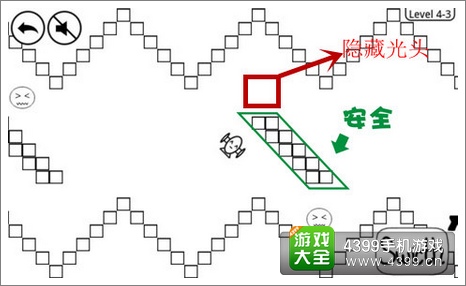 奇怪的大冒险4-3怎么过