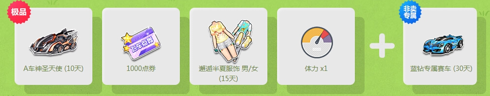 《QQ飞车》驾永久S畅玩5.1活动