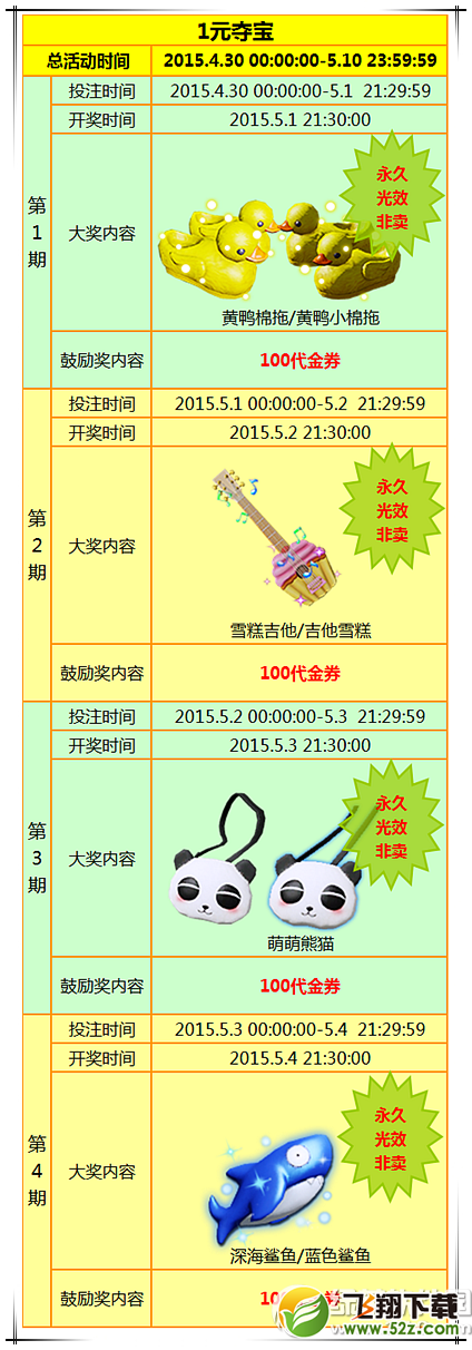 炫舞时代元夺宝趣味活动 超赞非卖任君抢购1