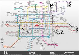 北京最新地铁线路图