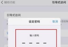 苹果iphone引导式访问忘记密码解决方法