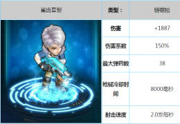 超级弹头鲨齿Ⅱ型枪械获取方法及属性介绍