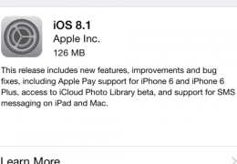 iOS8.1.1升级补丁下载