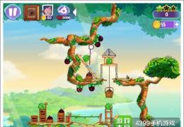 愤怒的小鸟思黛拉第8关通关攻略