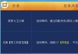 《枪神纪》探索大卫之城活动介绍