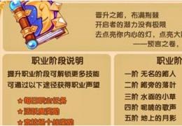 《魔力宝贝》职业声望获取方式