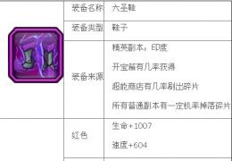 《超级英雄》六圣鞋获取方法及属性介绍
