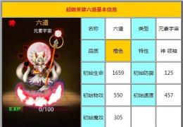 超级英雄六道仙人获取方法及属性介绍