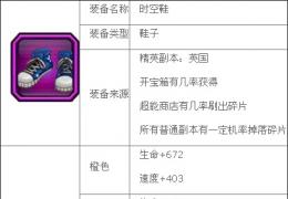 《超级英雄》时空鞋获取方法及属性介绍