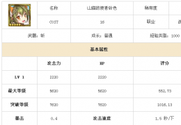 锁链战记山猫获取方法及技能属性介绍