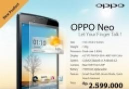 OPPO Neo具体配置流出