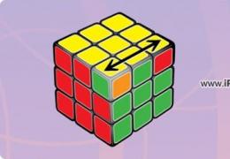 7步就能绿色魔方教程